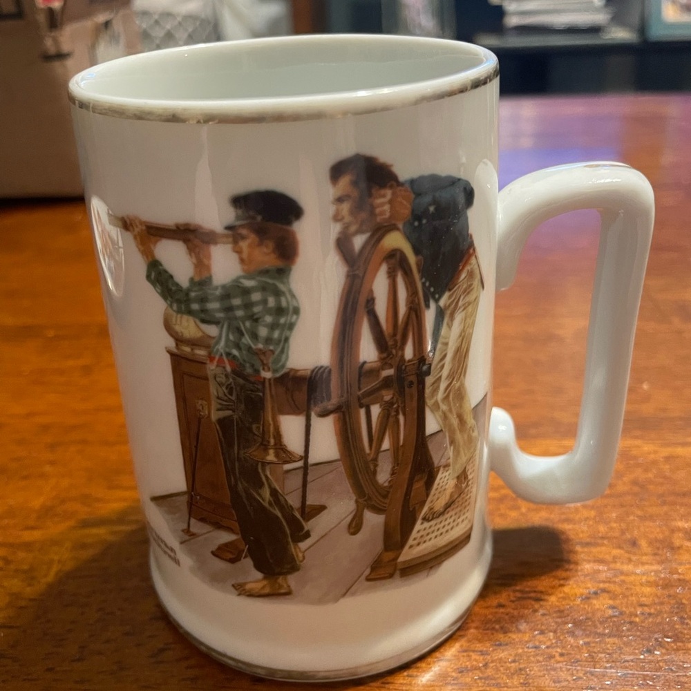 Vintage Norman Rockwell Mug